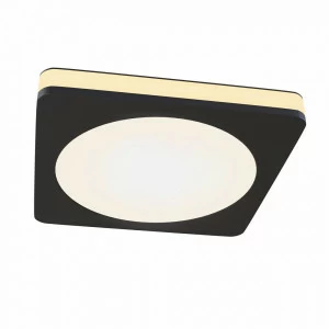 Встраиваемый спот черный квадратный Technical Phanton 7W4 TECHNICAL DOWNLIGHT 00-3957165 Черный