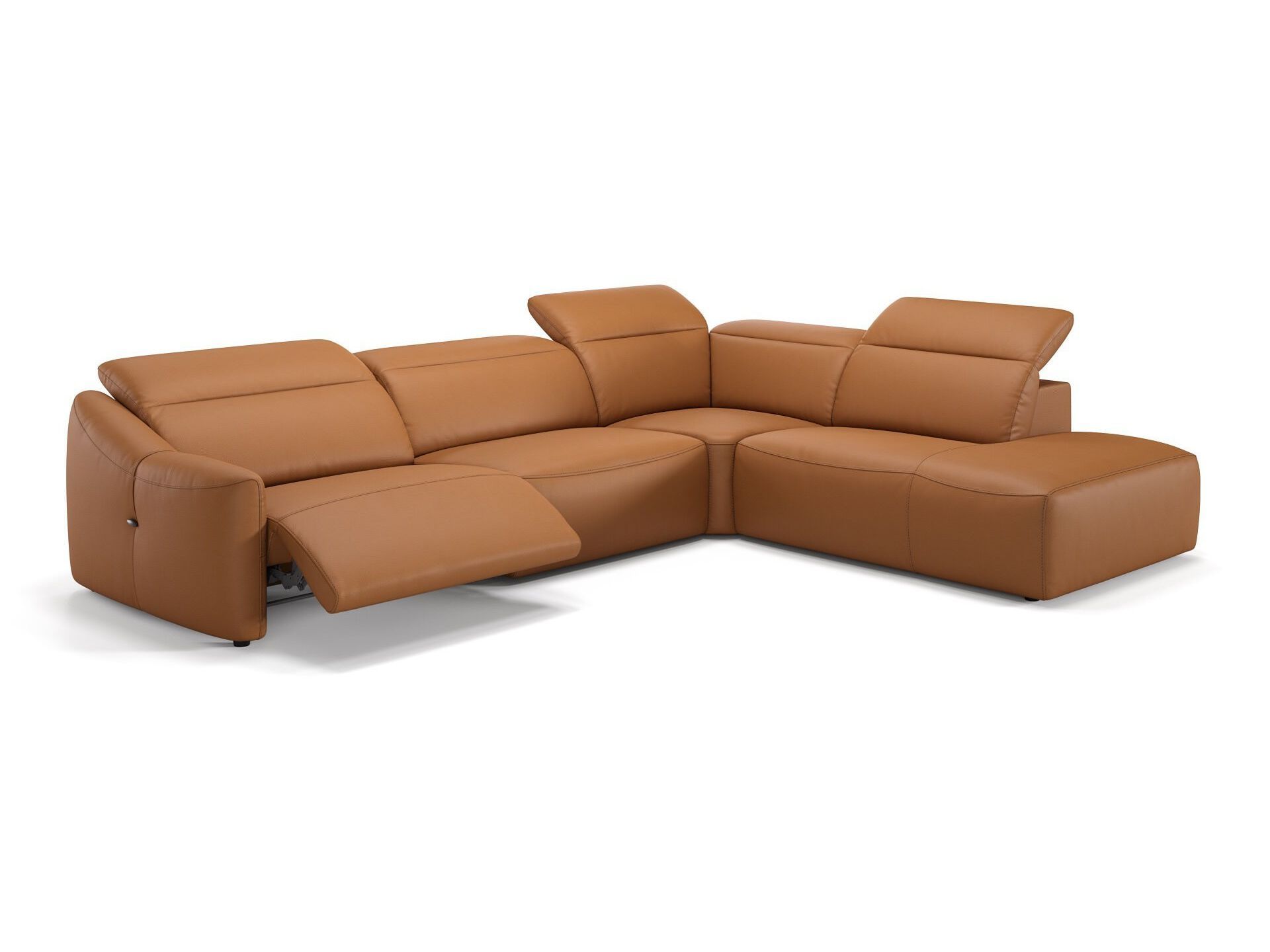 Кожаный угловой диван Sofanella Самоа ARCH-00130057