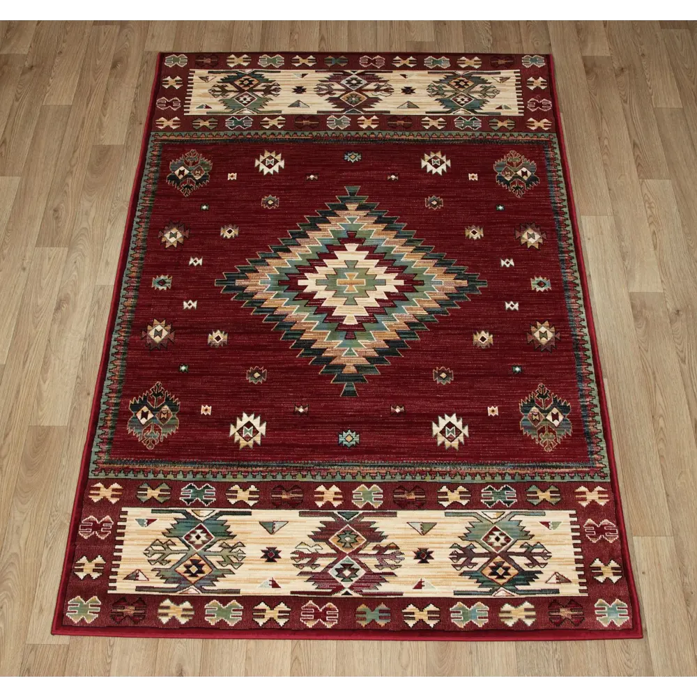 Ковер вискоза Hermitage 14504/1060 135x195 см цвет красный 85305666 STLM-2142228 RAGOLLE  - Вид №5
