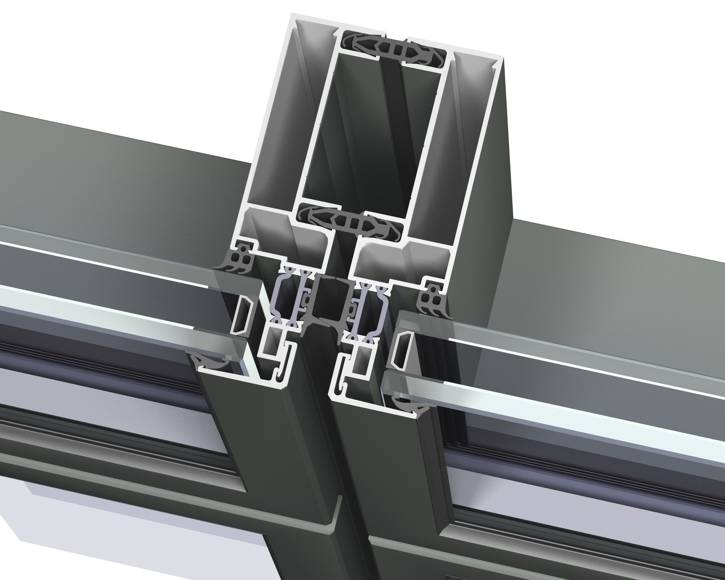 Алюминиевая система навесной стены Reynaers Aluminium ConceptWall ARCH-00093759 - Вид №13