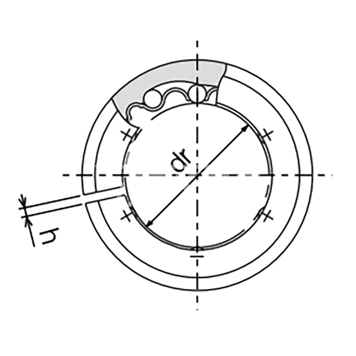 IS618 Линейный подшипник LME30-UU-AJ ISKRA  - Вид №2
