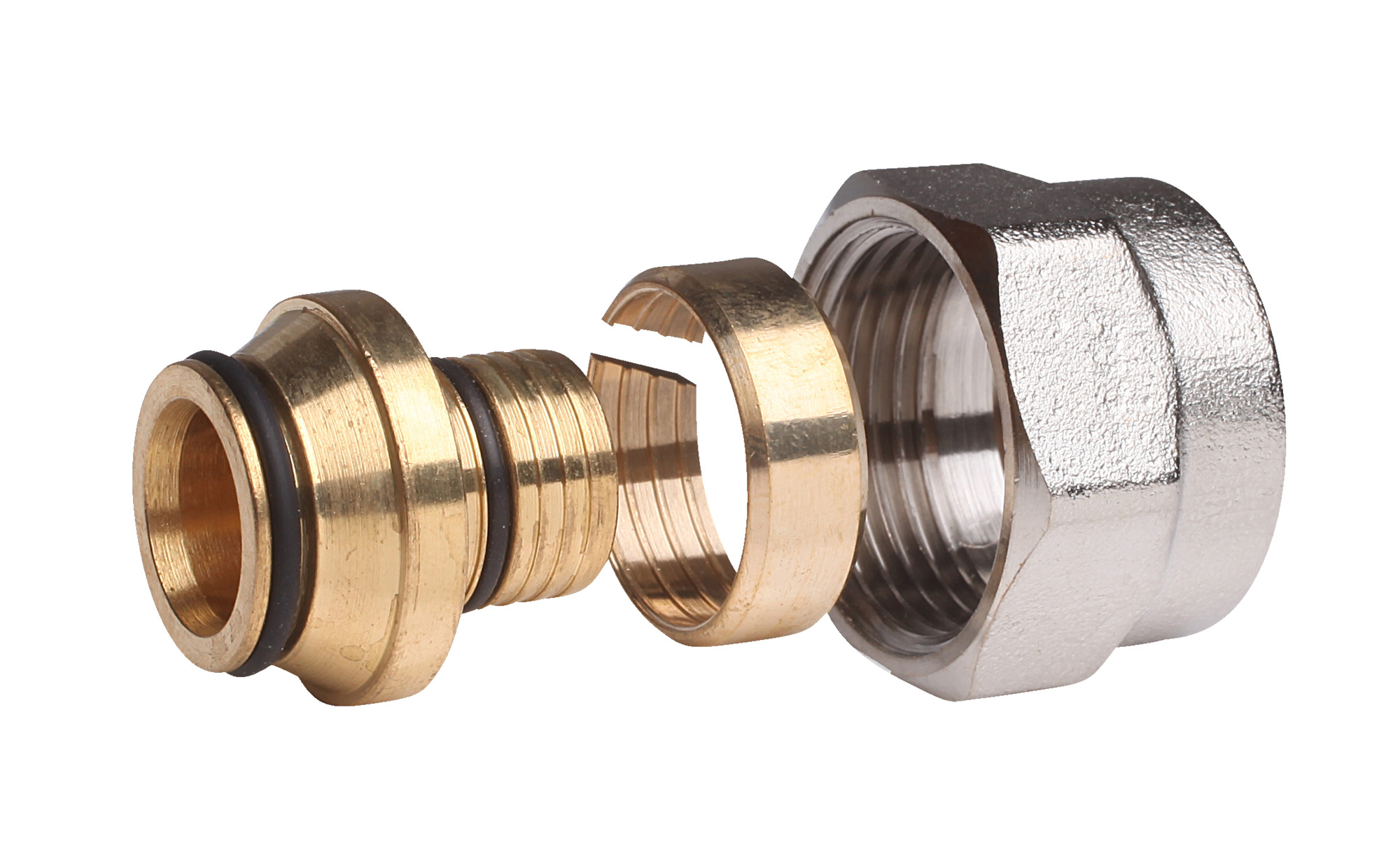 Danfoss Фитинги для полимерных труб (PEX) Уплотн. фитинги PEX 17х2 G3/4'' вн 013G4162  - Вид №25