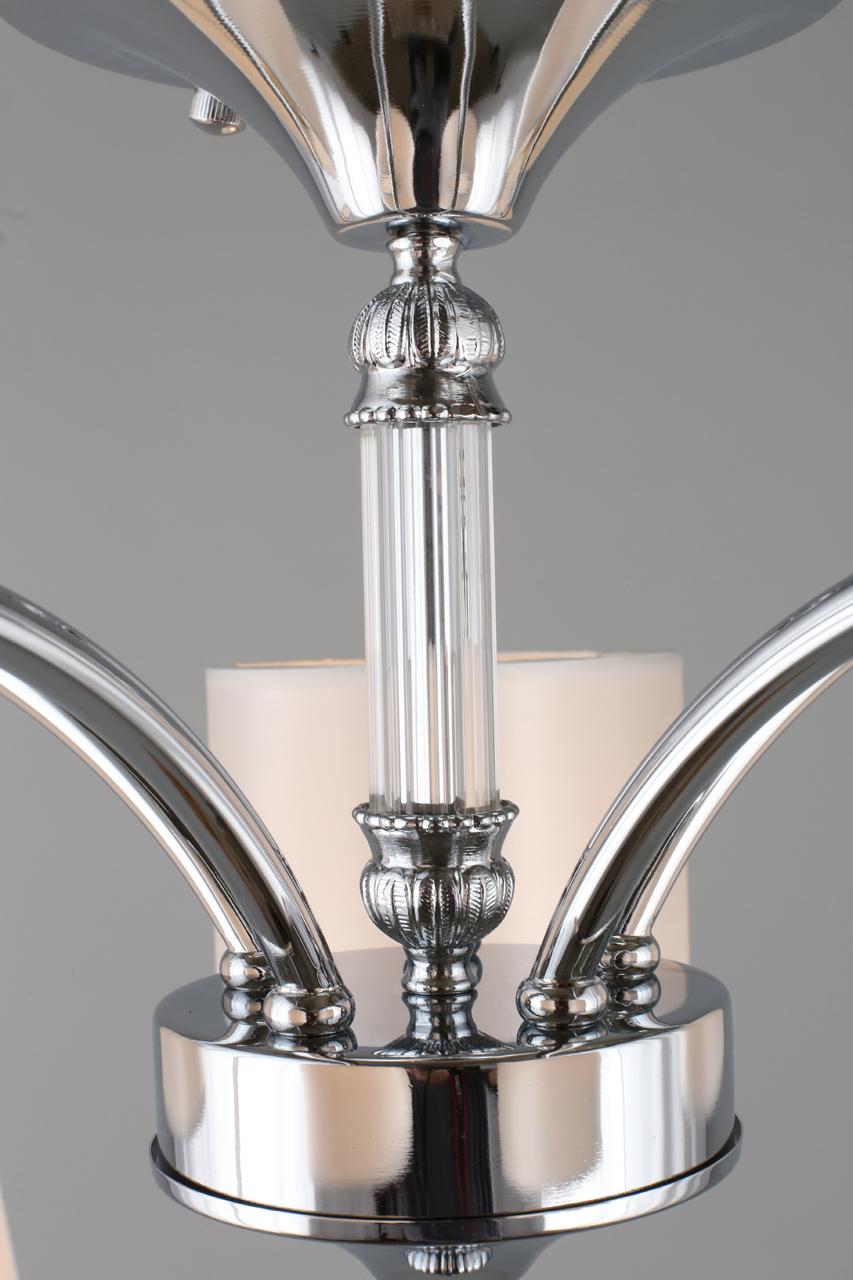 Потолочная люстра Omnilux Alghero OML-64707-05 OMNILUX ALGHERO 328304 Белый;хром  - Вид №1