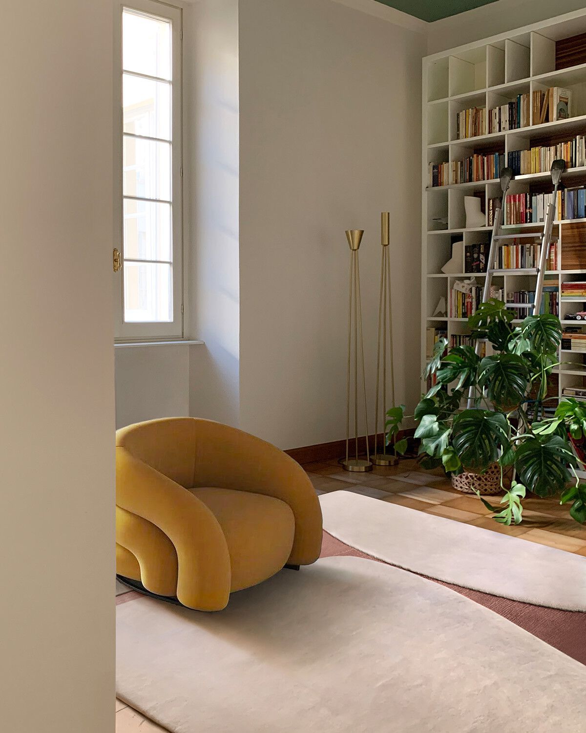 Прямоугольный шерстяной ковер ручной работы Mohebban Atlas ARCH-00134916 - Вид №1