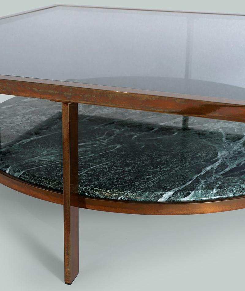 Borzalino Квадратный хрустальный журнальный столик sun-id-1457083 - Вид №5