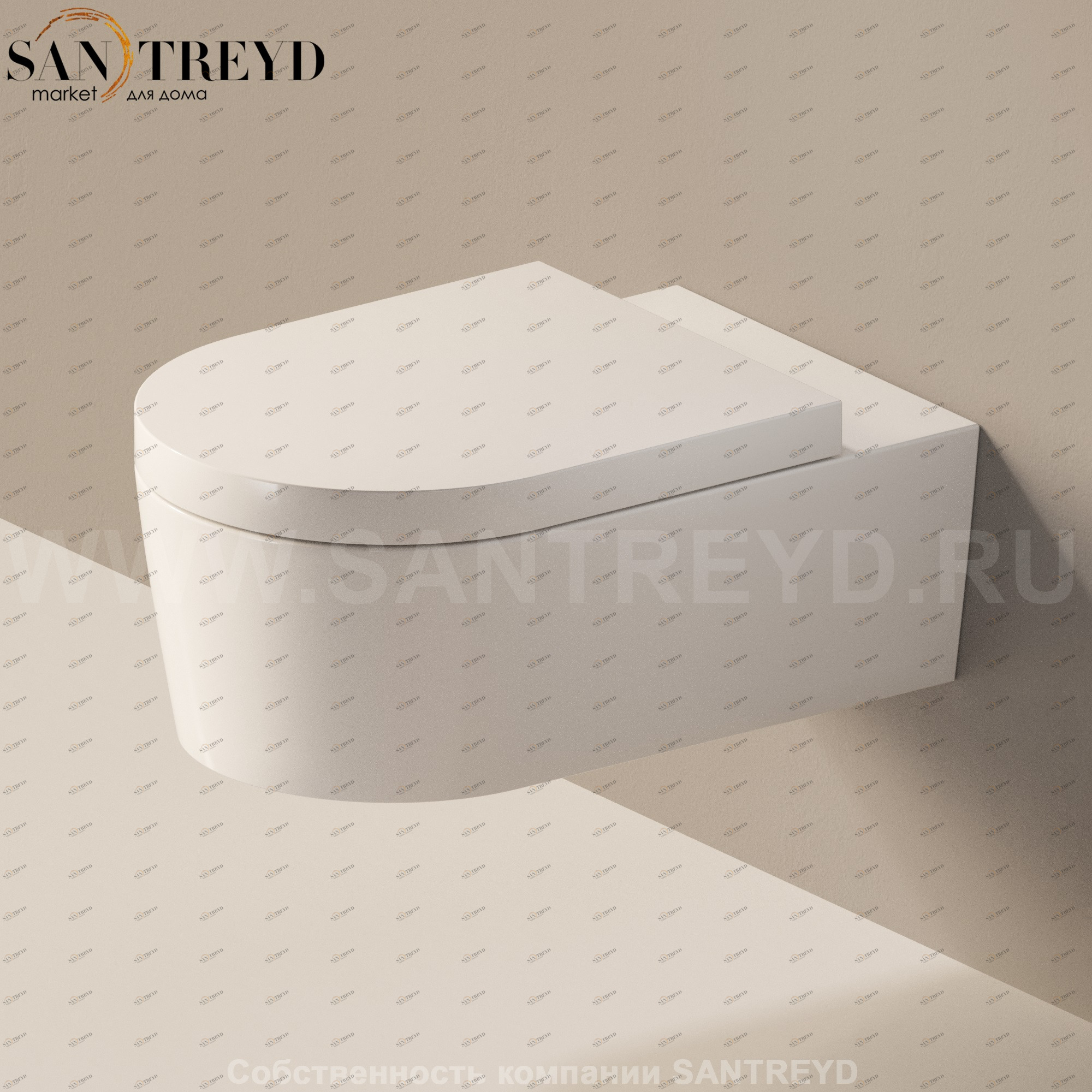 5051WC9016 Подвесной унитаз настенный Белый Ceramica Flaminia Link Италия