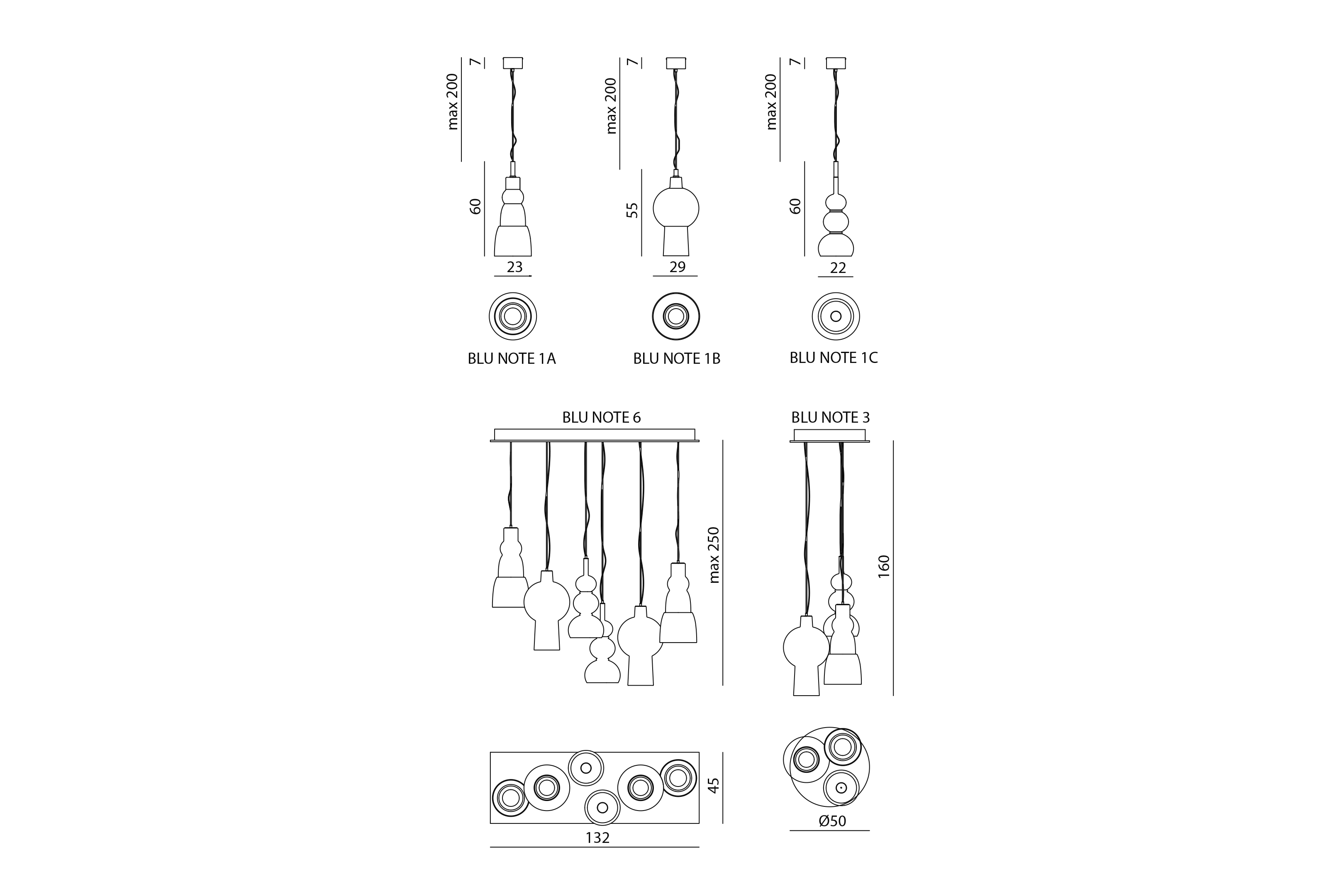 Blu Note Люстра Visionnaire  - Вид №4
