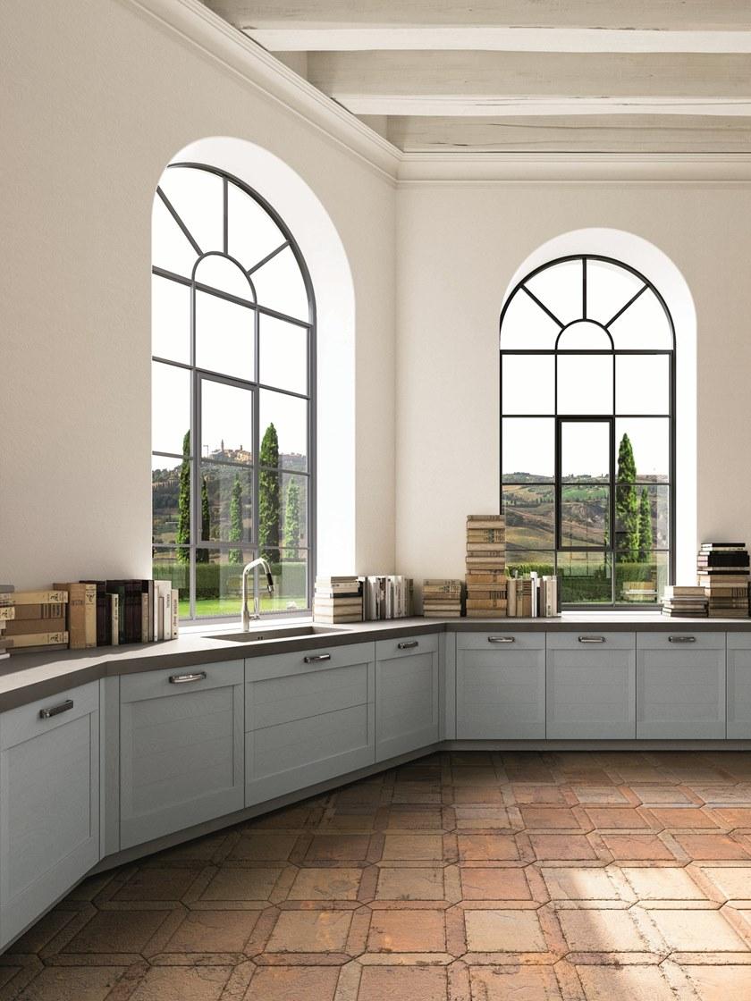 Elmar Модульная деревянная кухня с островом sun-id-1422247 - Вид №5