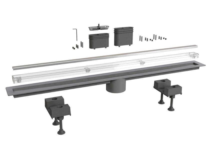 Слив для душа из нержавеющей стали Bonomini Canalissima ARCH-00038235