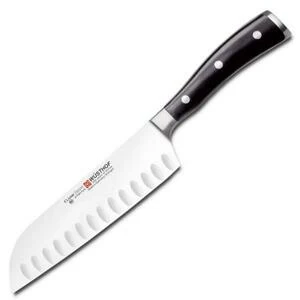 Нож кухонный Сантоку Classic Ikon с углублением на кромке, 17 см