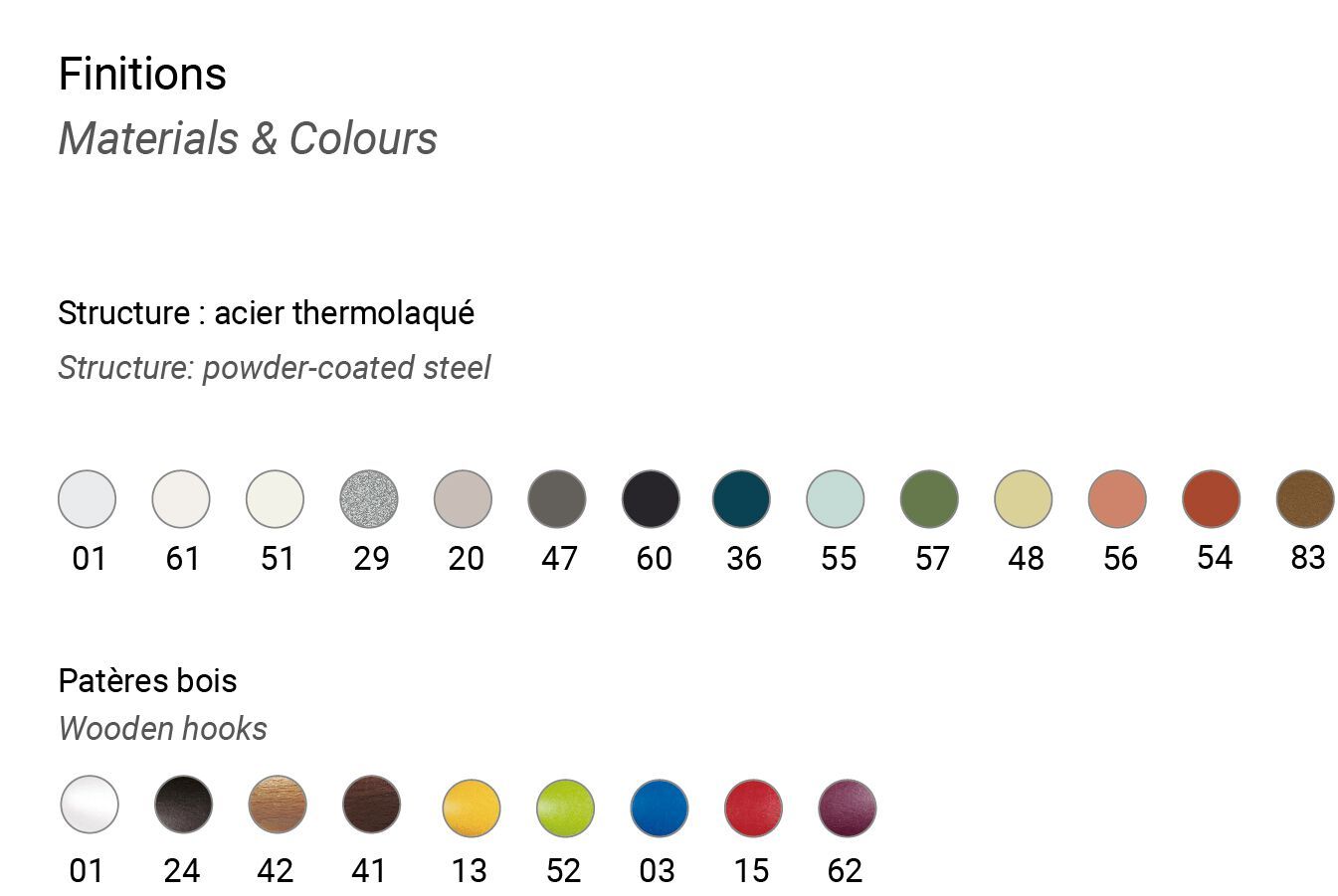 Стальная и деревянная напольная вешалка Manade Aloes ARCH-00066071 - Вид №5