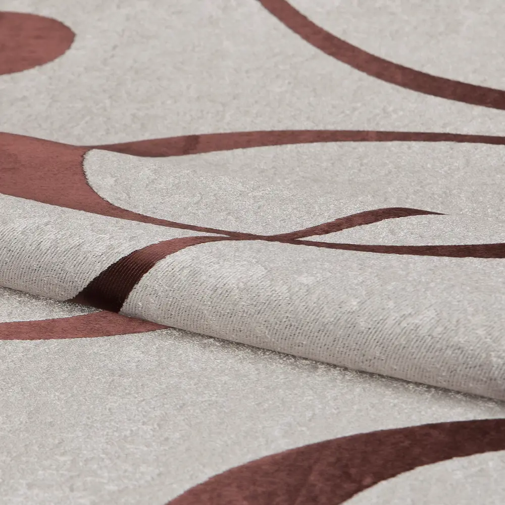 Ткань «Абстракция» 1 п/м 280 см блэкаут цвет бежевый ТОРГОВЫЙ ДОМ ТЕКСТИЛЬ STLM-2194962