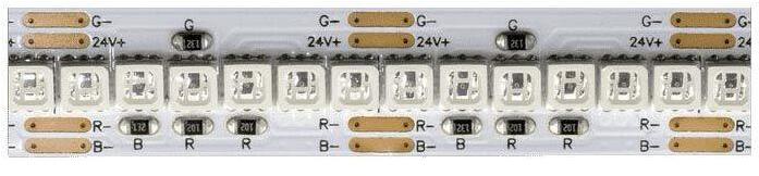 005762 Светодиодная влагозащищенная лента 16,4W/m 240LED/m 3838SMD разноцветный 5M DesignLed DSG8A240