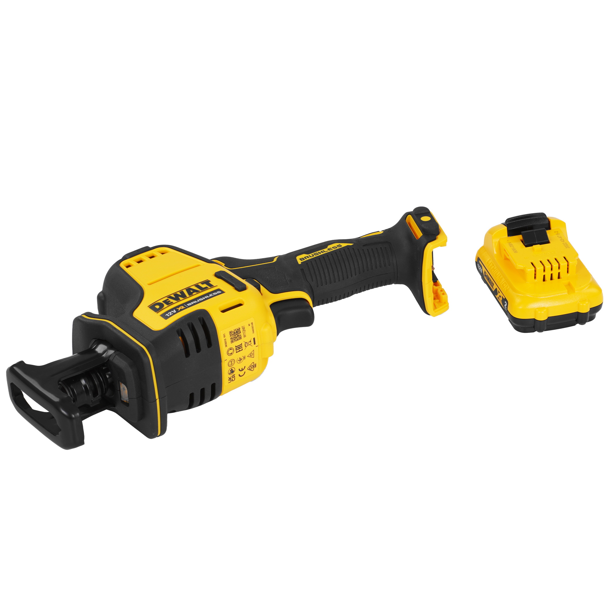 Сабельная пила DeWalt DCS312D2 XR 10.8/12V  , Без ЗУ, Без АКБ 5437851 STDN-0097073 - Вид №5