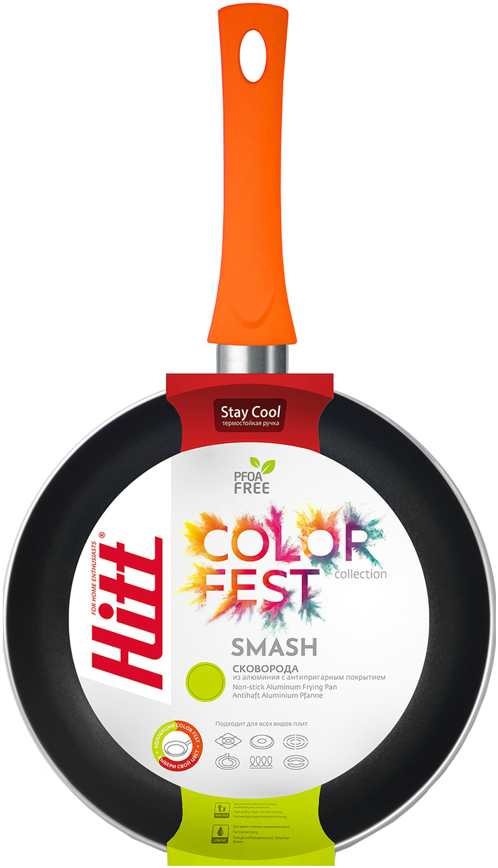 93832763 Сковорода Colorfest Smash М2116, 28 см STLM-0583014 HITT