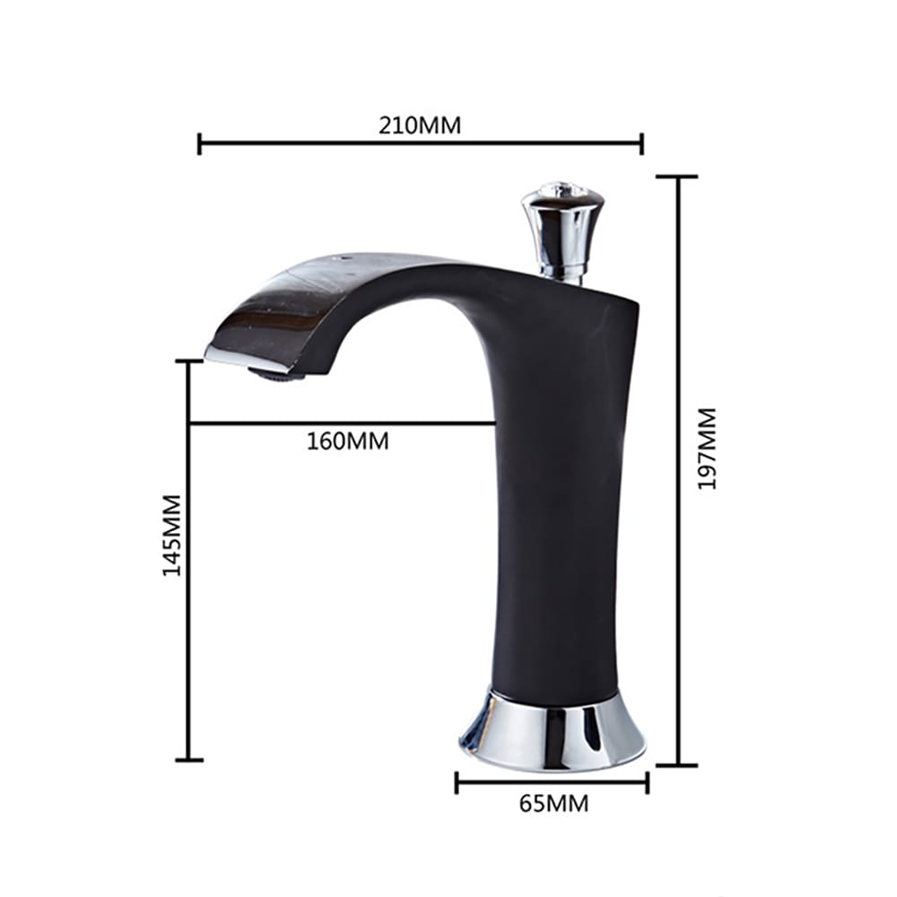 Инфракрасный смеситель для раковины из латуни Fontana Showers FS5027BCR / 1GB/ -507WG / 8BRG ARCH-00084373 - Вид №7