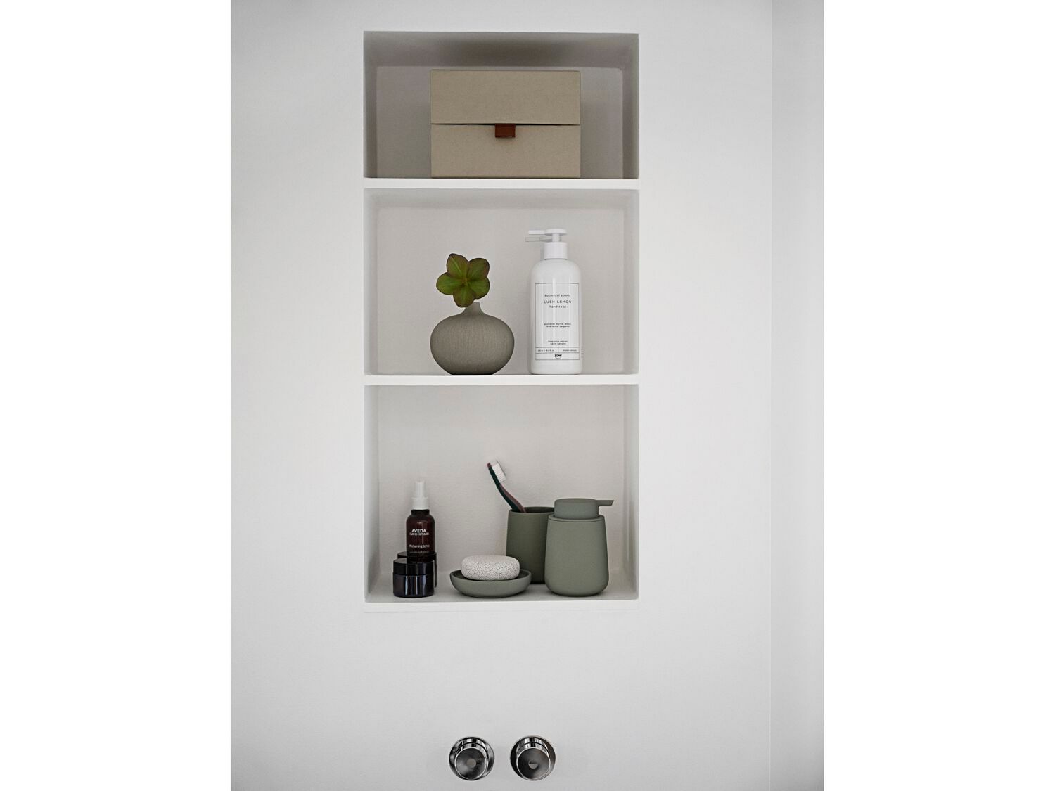 Керамический держатель зубной щетки ZONE DENMARK Nova One ARCH-00062879 - Вид №3