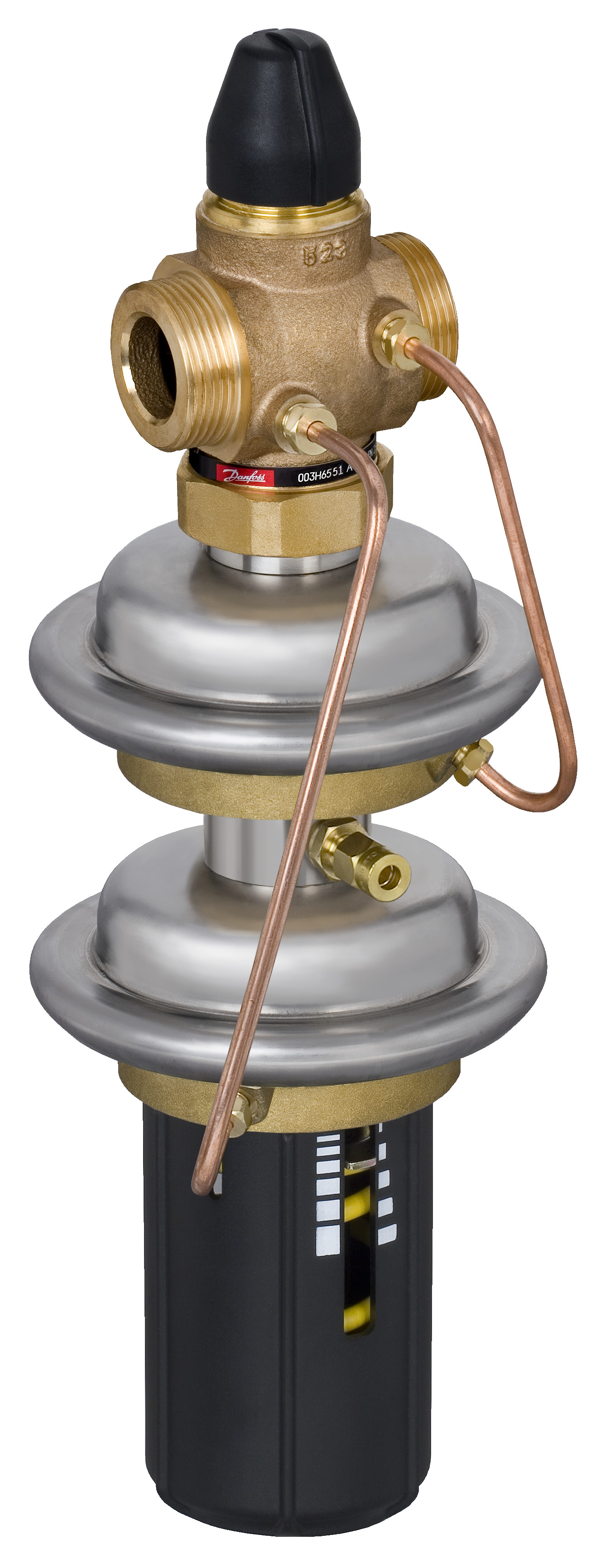 Danfoss Регулятор перепада давления AVPQ для монтажа на подающем трубопроводе РПД AVPQ 4PN25 50/20/0,3-2,0/0,2/резьб. 003H6562  - Вид №50
