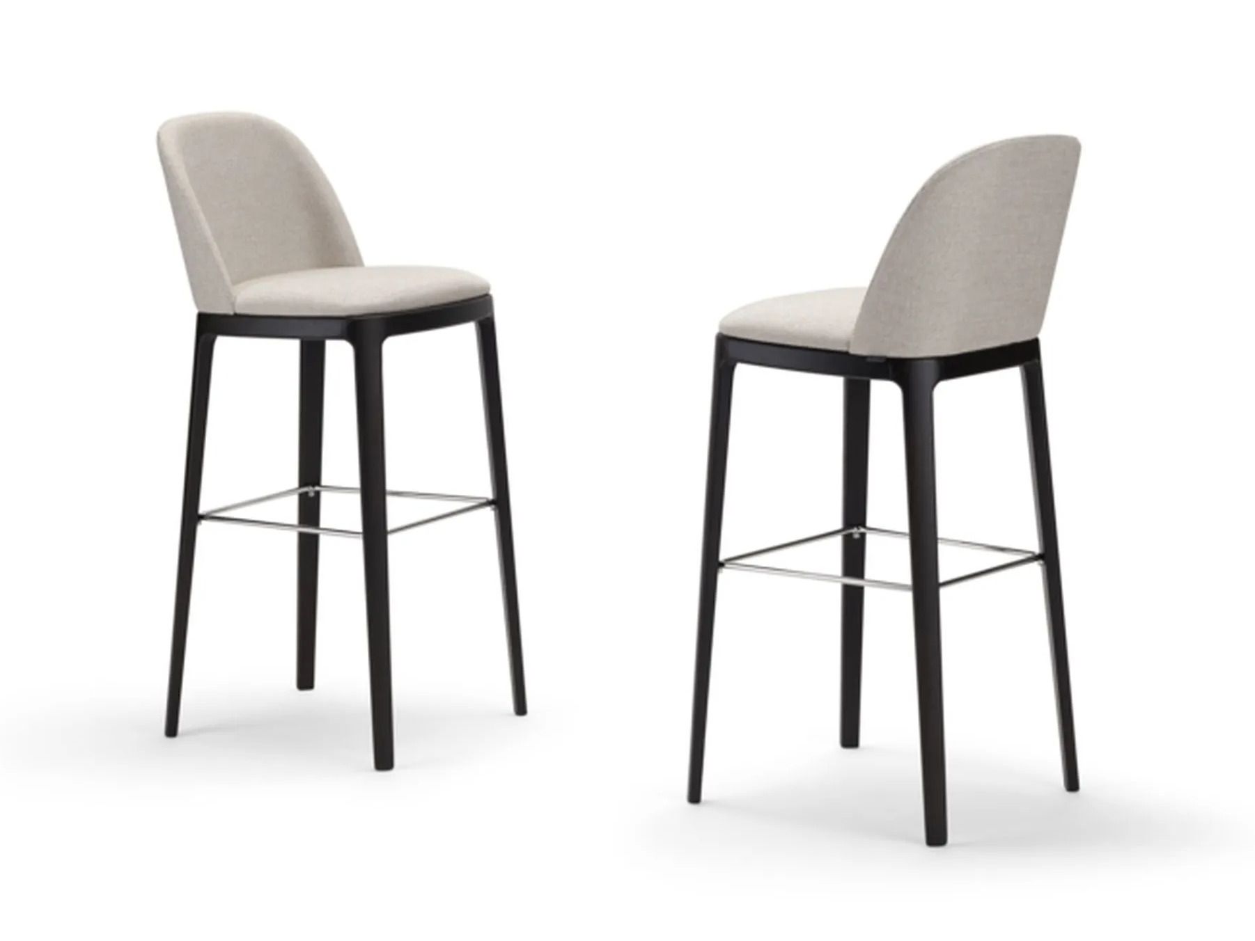 Высокий мягкий стул с подставкой для ног Pacini & Cappellini Grace ARCH-00006195