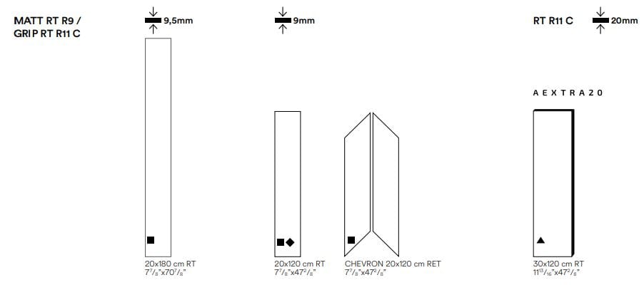 Напольное покрытие из керамогранита в помещении и на открытом воздухе с эффектом дерева Ceramiche Caesar Rever ARCH-00143731 - Вид №3