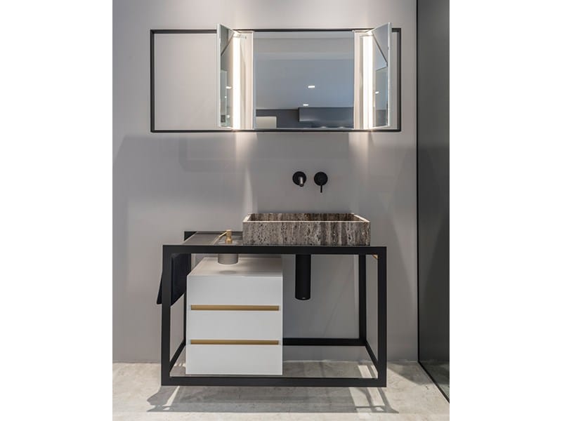 Стальная одиночная напольная раковина Vallvé PERÍMETRO ARCH-00112160 - Вид №1