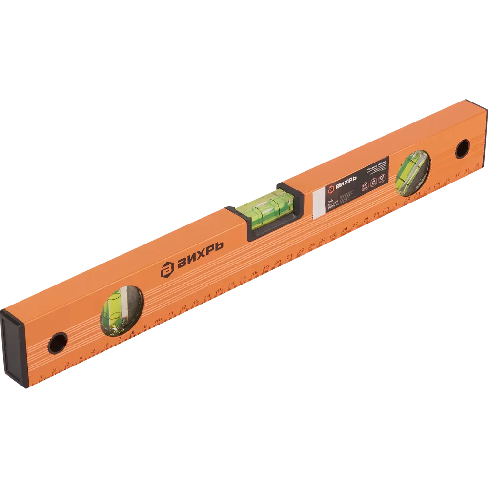 Вихрь - усиленный пузырьковый уровень с 3 ампулами 400 мм 84596445 STLM-0052568