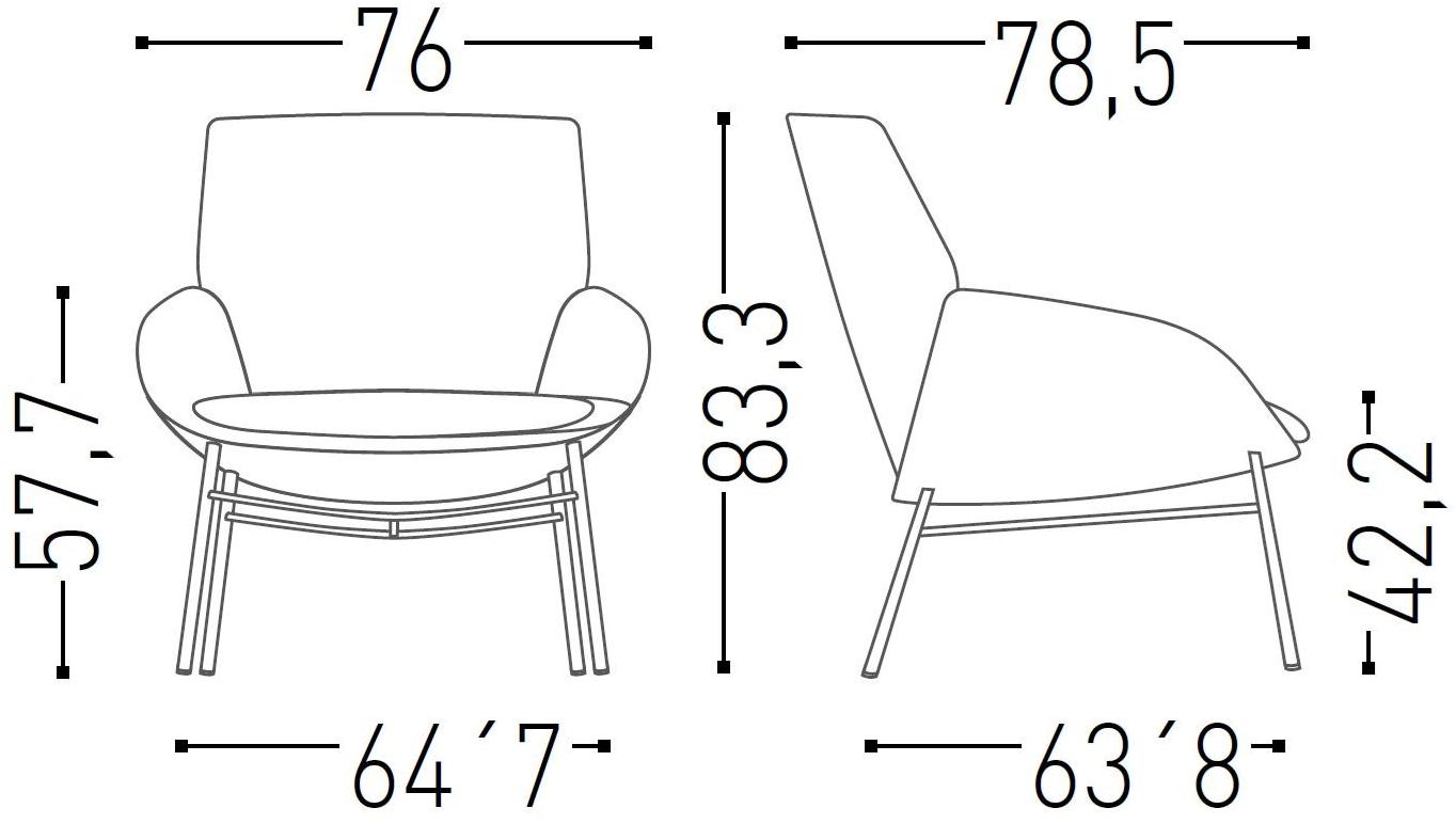 ACTIU Кресло из ткани Noom sun-id-1417847 - Вид №22