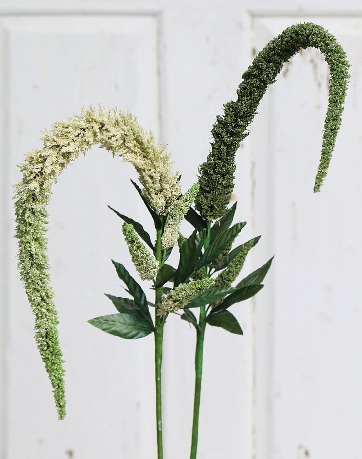 4872 778 a1 Искусственный амарант, 90 см, бежево-белый H-andreas 