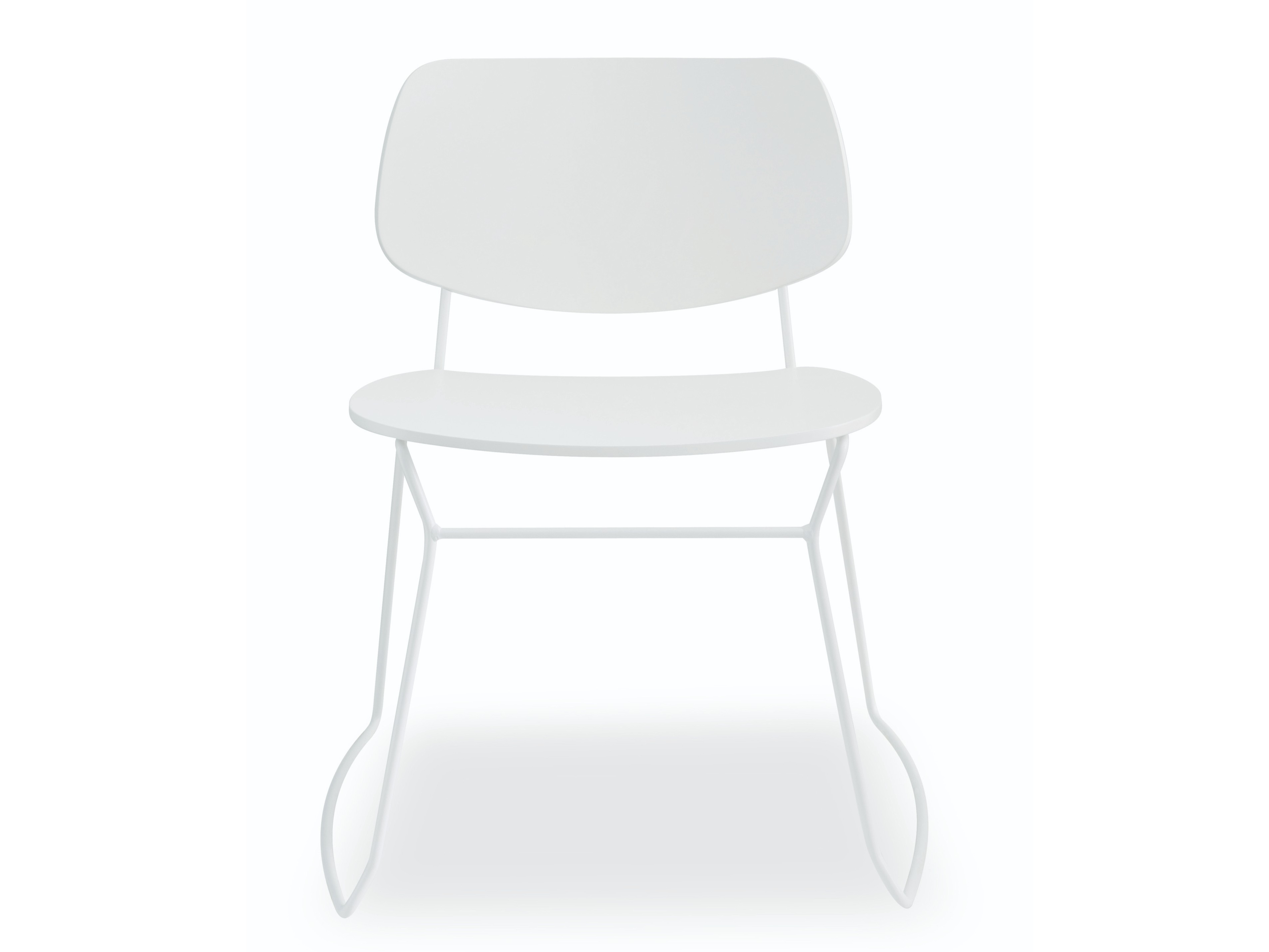 Стул из стали и дерева Billiani кукла ARCH-00153340