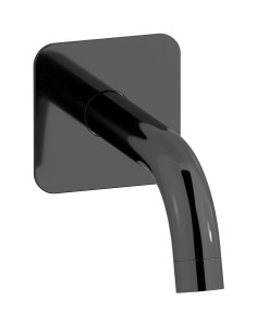 Настенный излив для ванны WE ARE IB id327cf_22 Black Chrome Industria