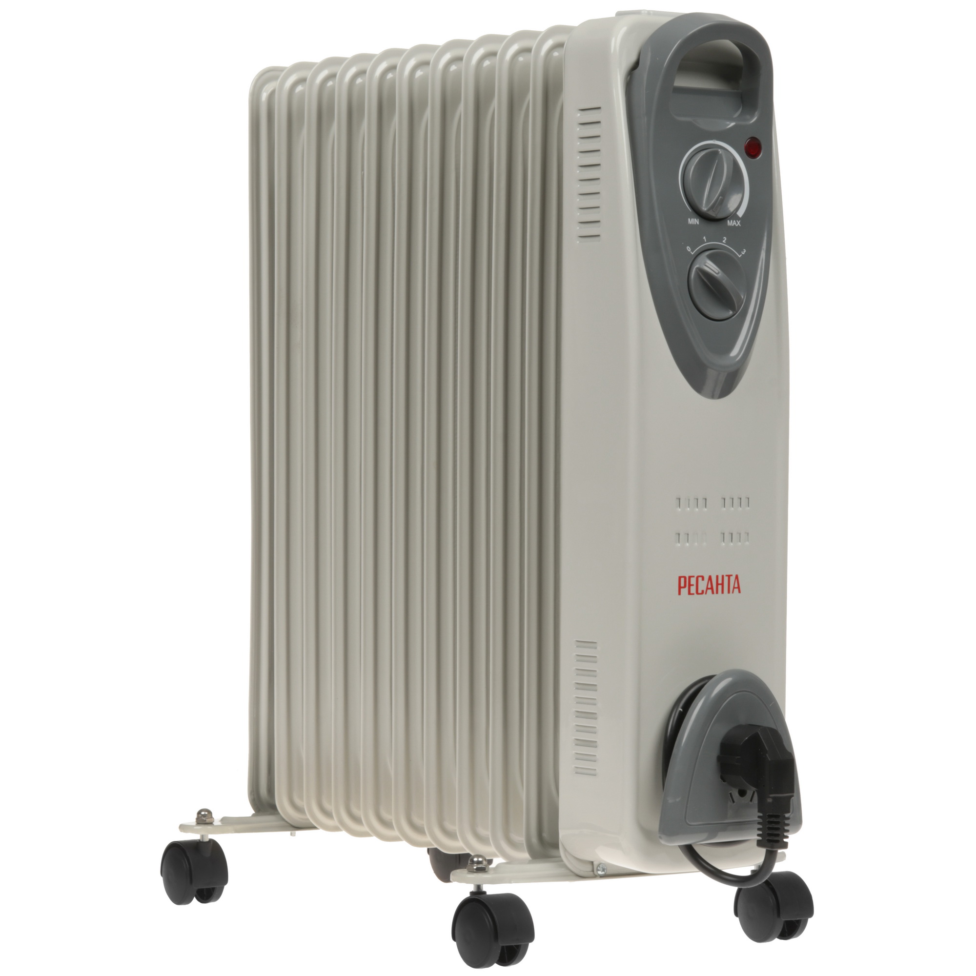 9291745 Масляный обогреватель Ресанта ОМ-11 белый STDN-0072679
