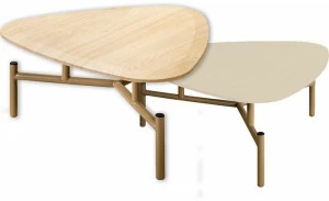 30584 Стол журнальный Fin Керамик + Акация R-HOME