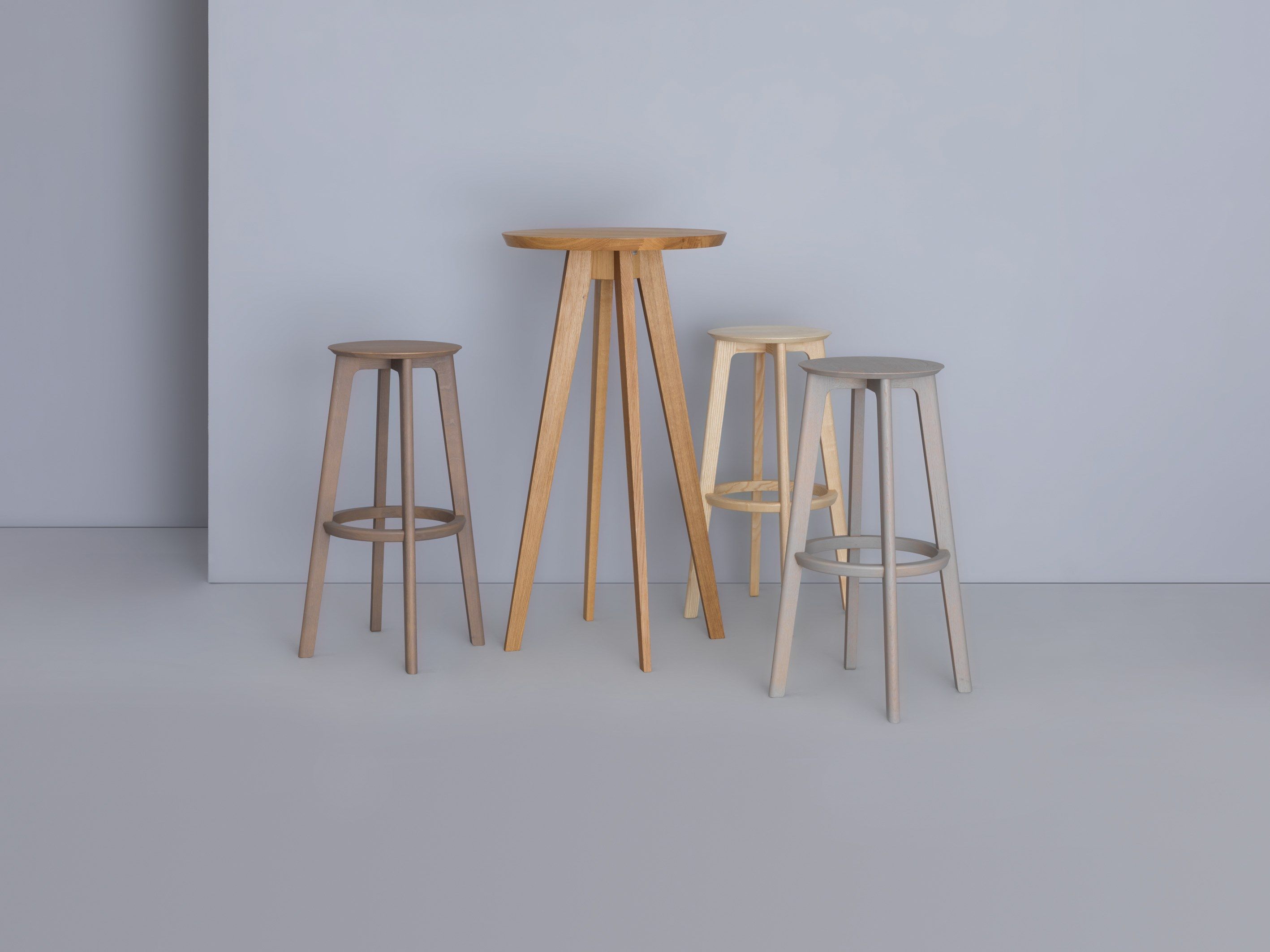 Круглый обеденный стол из массива дерева ZEITRAUM ужин ARCH-00118978 - Вид №6