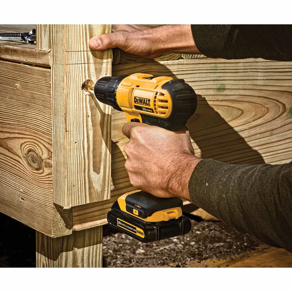 Дрель-шуруповерт аккумуляторная DeWalt DCD771S2, 18 В Li-ion 2х1.5 Ач 18218454 STLM-2066953  - Вид №24