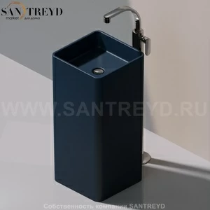 MW40C7016 Напольная раковина стоящая квадратная Ceramica Flaminia Mono