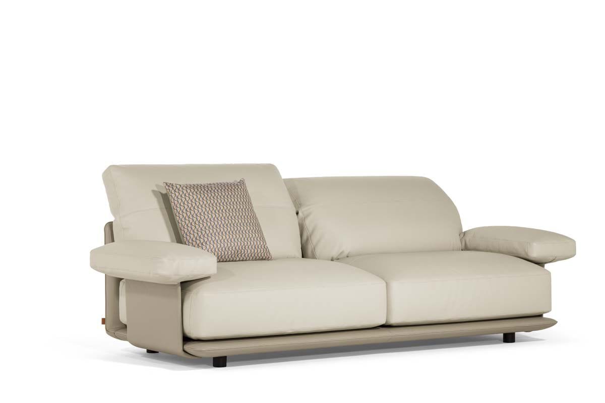 Кожаный модульный диван Poltrona Frau коллекция - диваны и кресла ARCH-00076677