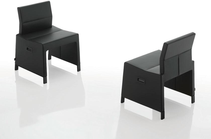 Billiani Мягкое кожаное кресло Inka steel sun-id-1357670 - Вид №1