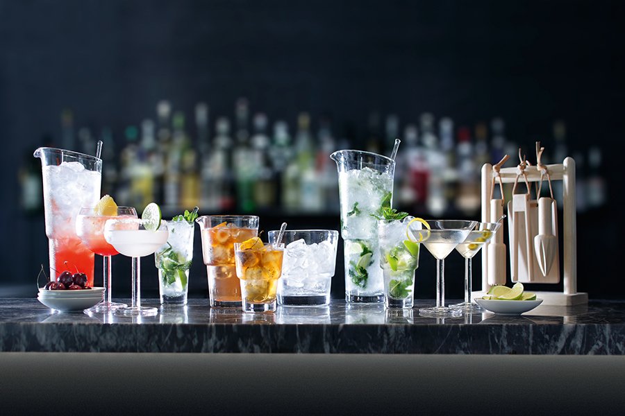Набор из 2 круглых бокалов для коктейлей 520 мл Mixologist LSA INTERNATIONAL MIXOLOGIST 00-3863167 Прозрачный  - Вид №2