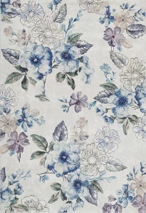 Ковер Home 63322A6141 200x290 DOLLY CAPRETS ДИЗАЙНЕРСКИЕ 155249 Голубой