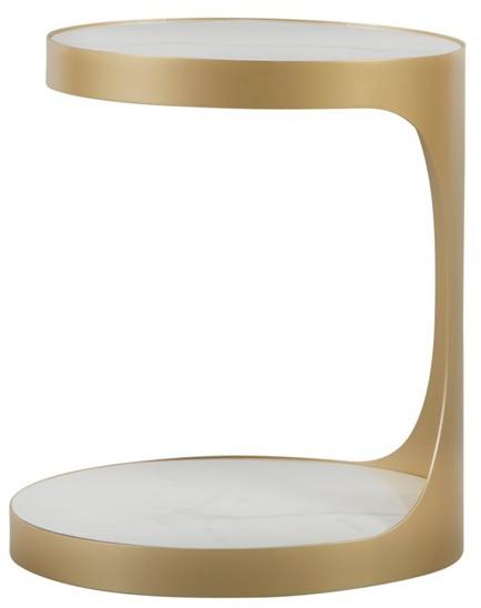 Tonin Casa Стол сервисный из стали круглый sun-id-1511374 - Вид №1