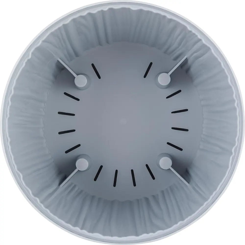 INGREEN Barcelona — цветочный горшок с блюдцем в оттенке Утренний туман 84315844 STLM-0048396 - Вид №1