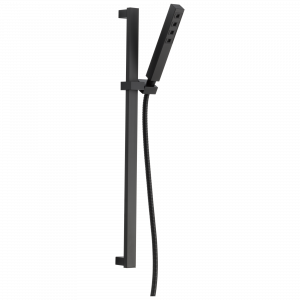 51567-BL H2Okinetic® Ручной душ с раздвижной штангой с одинарной настройкой Delta Faucet Universal Showering Матовый черный