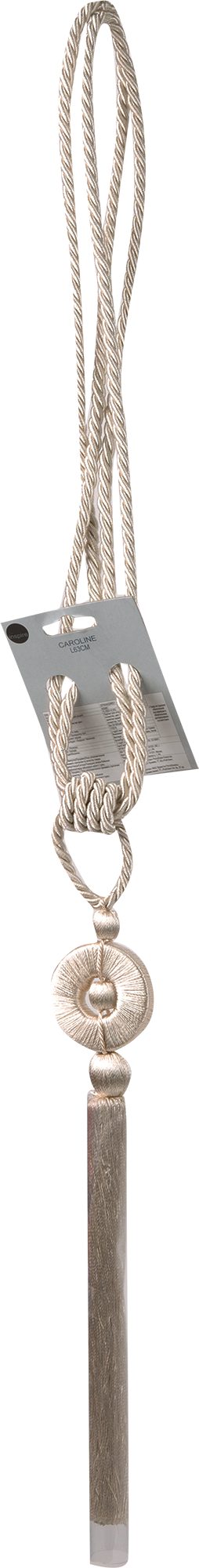 18696034 Подхват для штор «Каролин» 63 см цвет экрю STLM-0012092 INSPIRE  - Вид №1