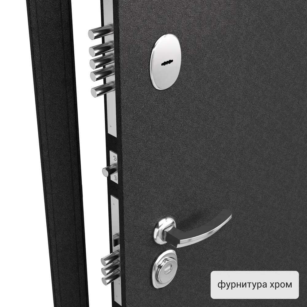 Дверь металлическая Контрол Леона, 880 мм, левая, цвет дуб сонома 82128356 STLM-2070041 TOREX  - Вид №2