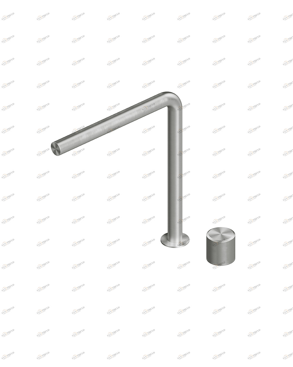 Стерео. 16 08. Смеситель на два отверстия Quadrodesign Stereo