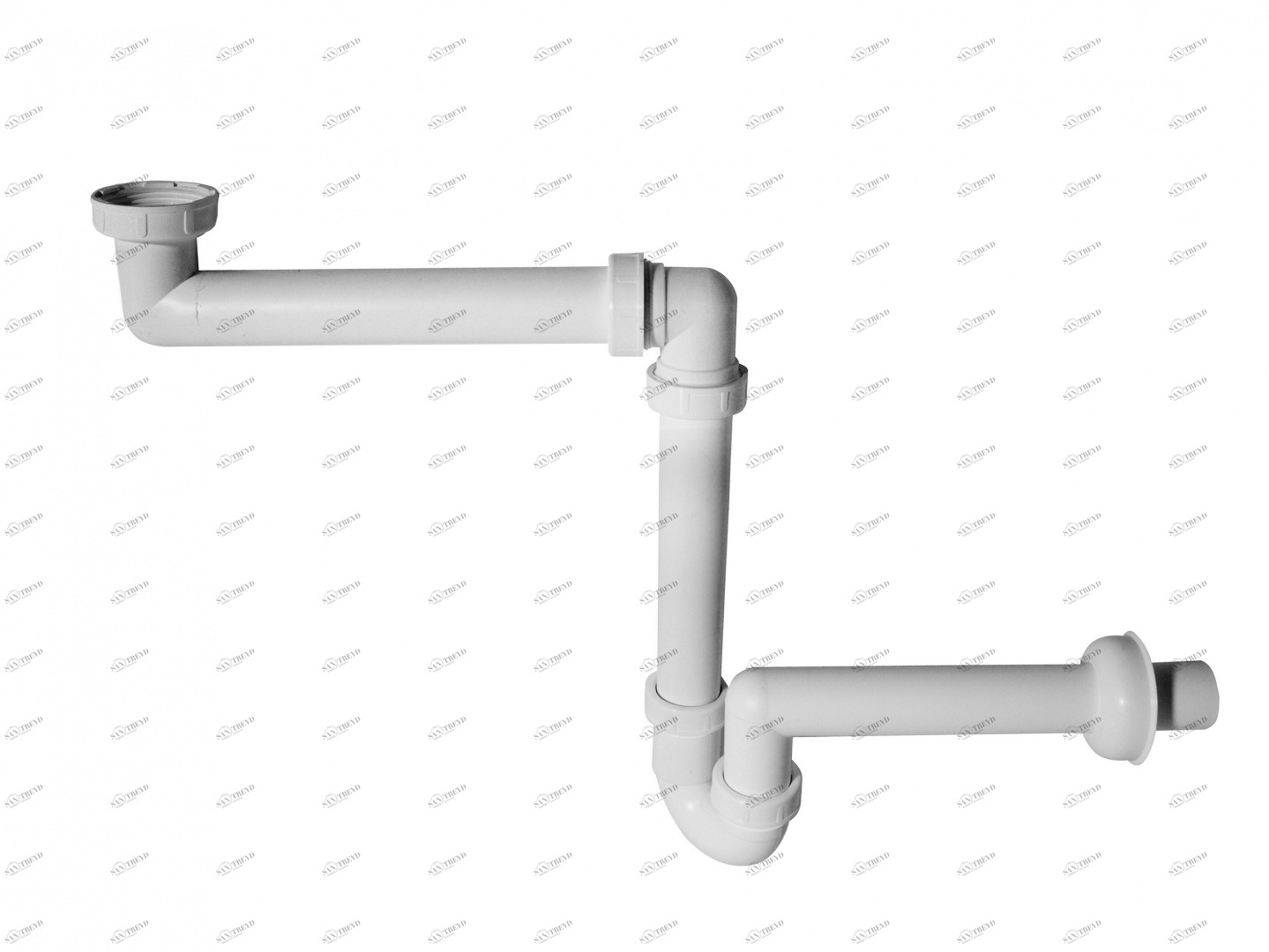 Сифон для мебели, пластик DREJA 00410