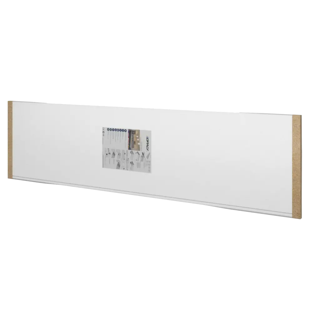 Столешница Арктик 240x60x2 см искусственный камень цвет белый Santreyd STLM-2062244 - Вид №8