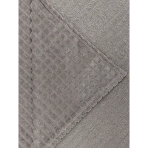 Плед Кубики 200x220 см фланель цвет светло-коричневый 89449310 STLM-2136613