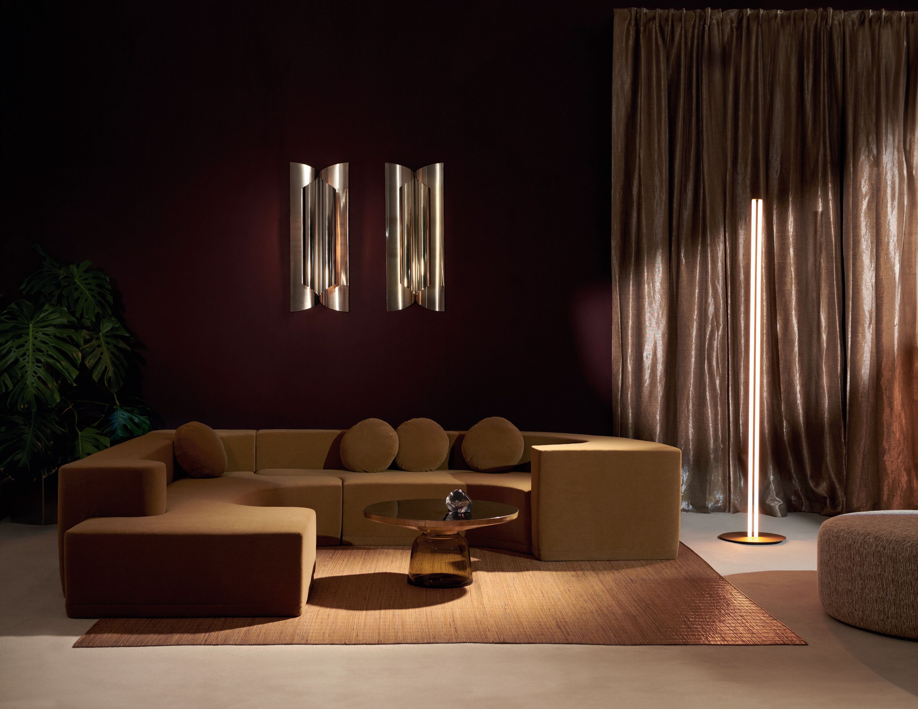 Льняная ткань для штор Élitis Паласио ARCH-00013754 - Вид №2