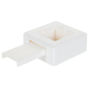 Распределительная коробка открытая TPalst 74х20 м 6 вводов IP54м цвет белый